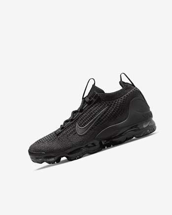 Nike Air VaporMax 2021 FK Negros Negros Grises Oscuro Negros | MX 3109